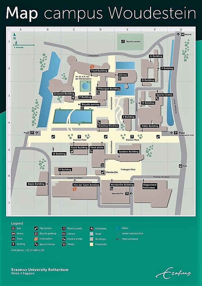 fysiotherapie, manuele therapie, woudestein, erasmus universiteit